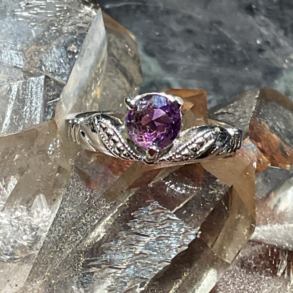 Amethyst .925 Silver Ring